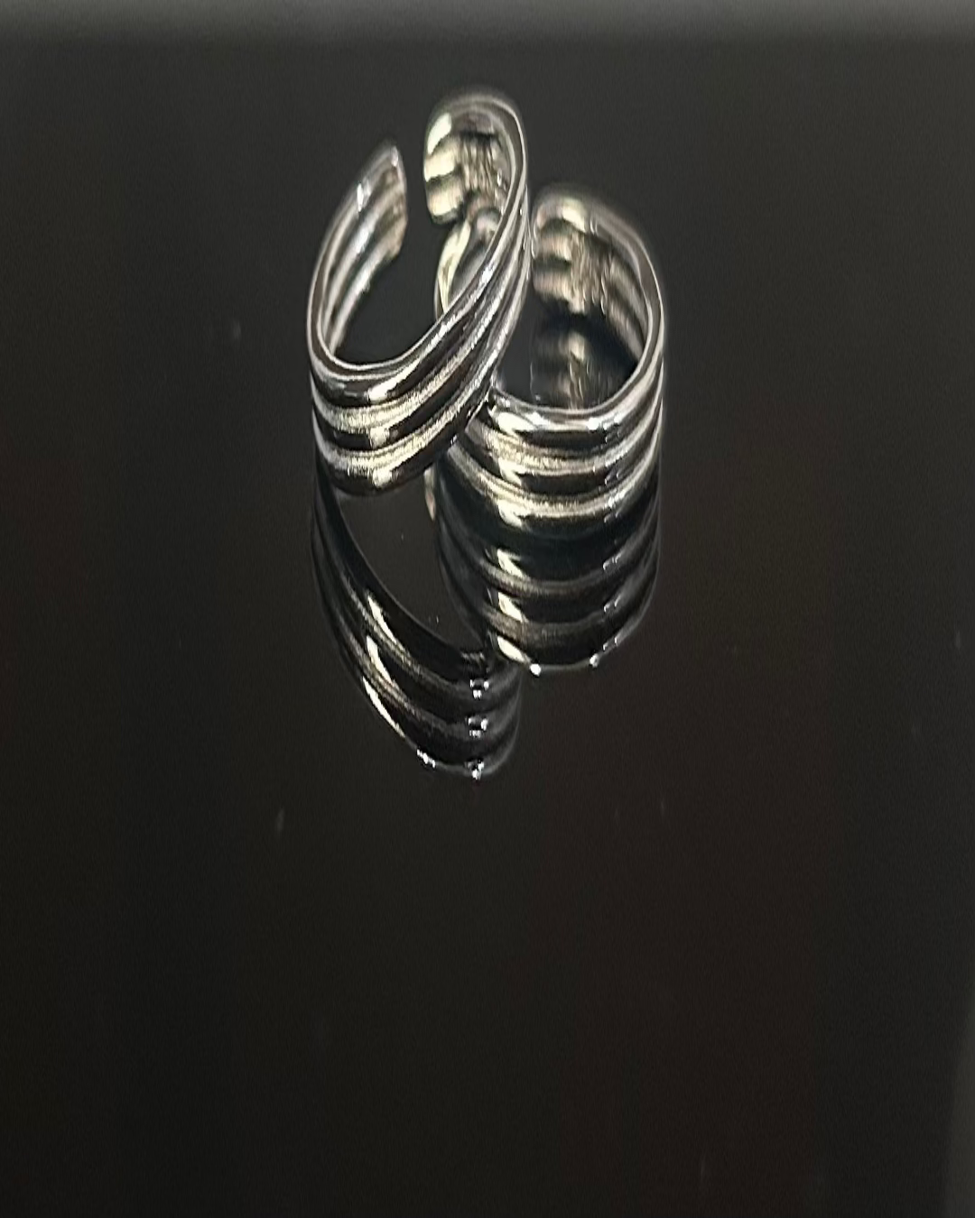 Triple-Line Adjustable Toe Rings